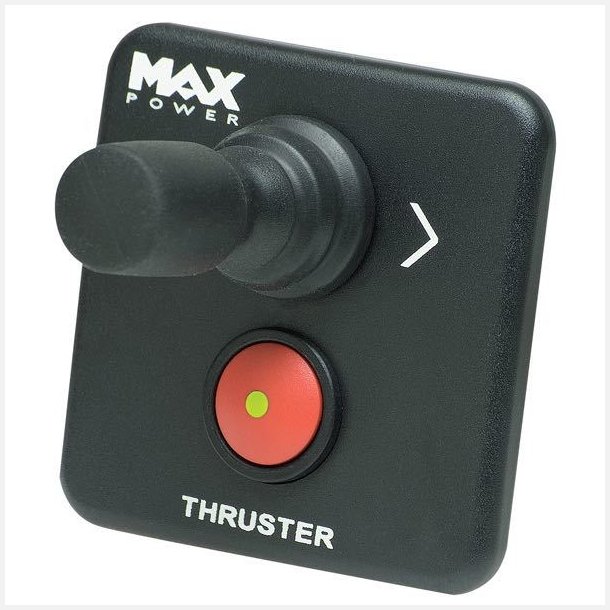 Max power joystick sort 12/24v med afbryder