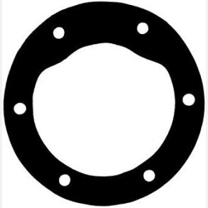 Pakning til impellerpumpe 6 hul.2364