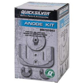 Quicksilver 888761Q03 aluminiumanodes�t til MerCruiser Bravo II og III drev