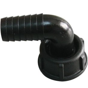 Udluftningsstuds 90° 17mm 3/4