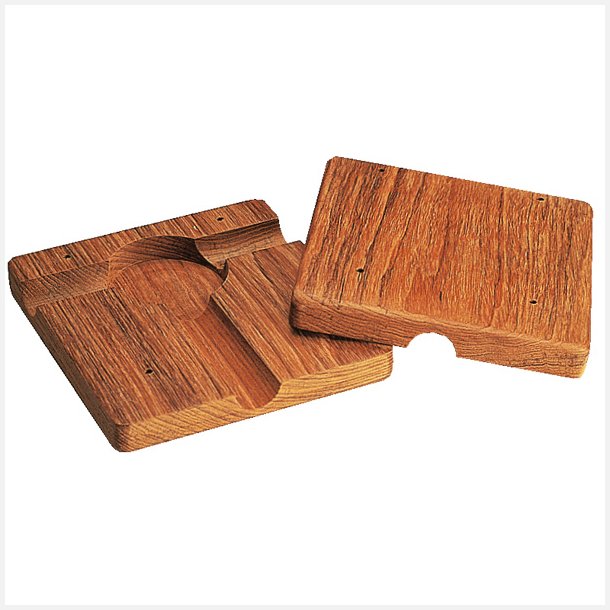 Roca teak plade til phngsmotor 17,5x17x4,5cm