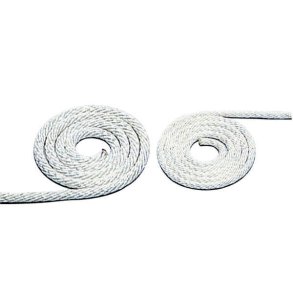 Startsnor hvid nylon 4mm  - 100 meter