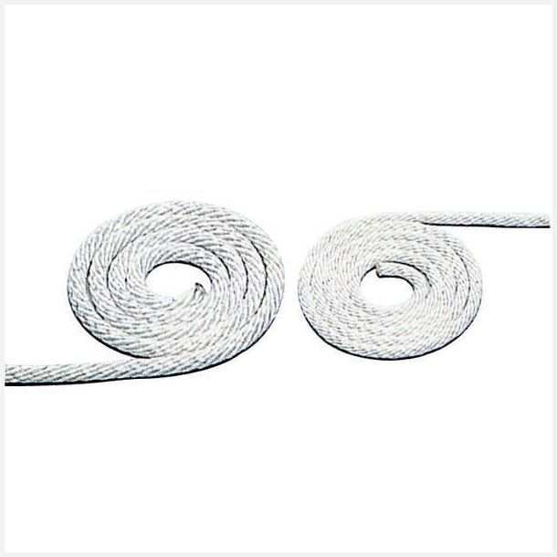 Startsnor hvid nylon 4mm  - 100 meter