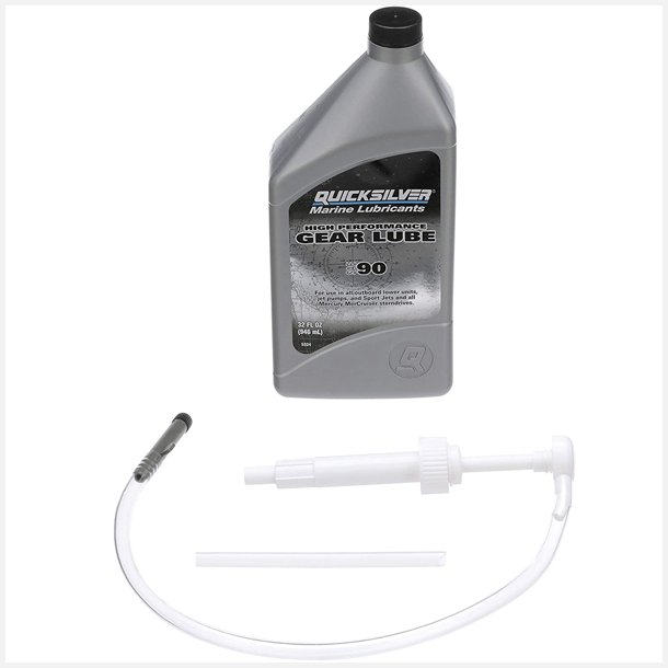 Quicksilver HP gear lube 0.946L med pumpe