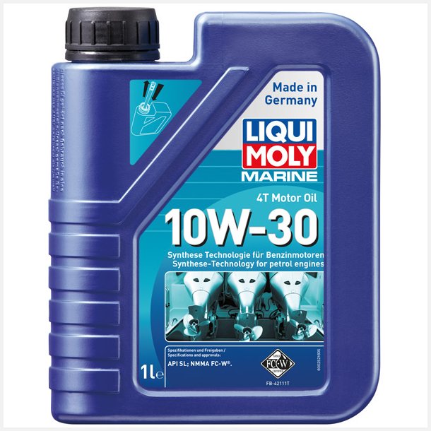 Liqui moly marine 4t motor olie 10w-30 1l