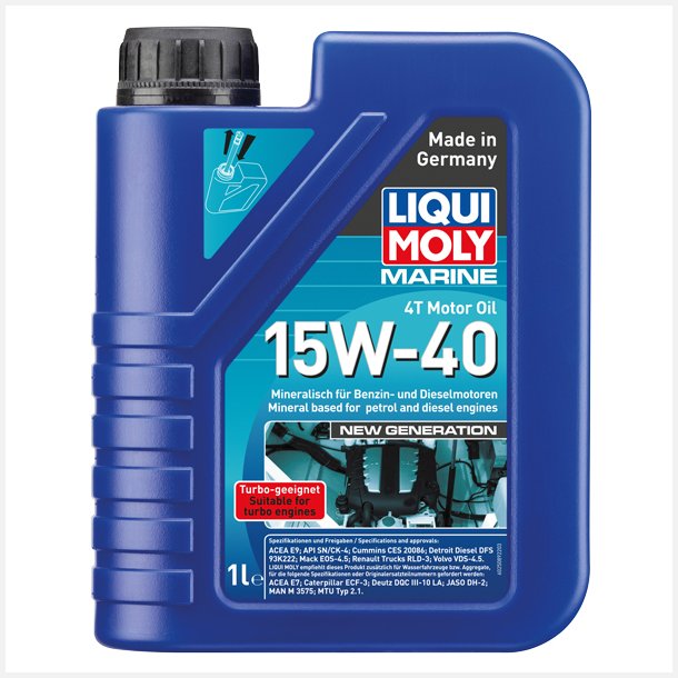 Liqui Moly 4T 15W-40 New generation 1 Liter