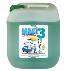 Maxi 3 allround vaske-& rengringsmiddel 5 ltr.