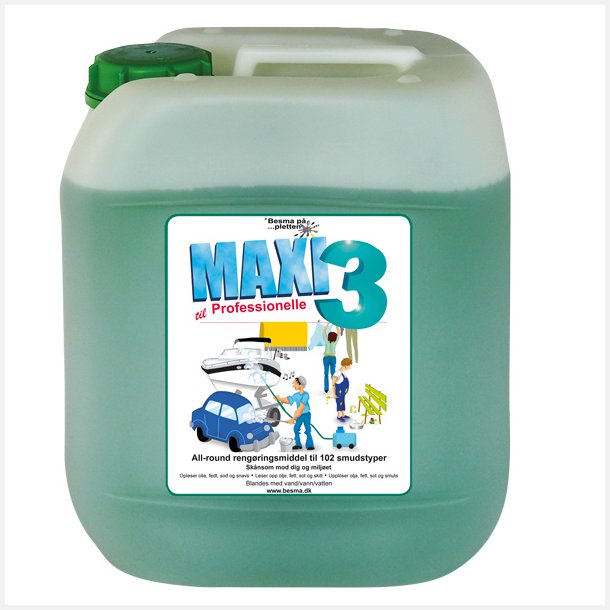 MAXI3 allround rengringsmiddel 5L