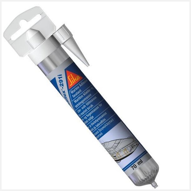 Sikaflex 291i fugemasse hvid, 70ml tube