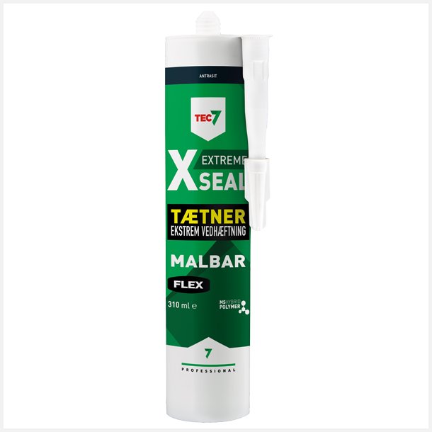 Tec7 X-Seal Flex fugemasse betongr, 310 ml