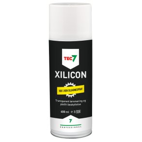 TEC7 X-Silicon 400 ml – aerosol silikonespray til marine, byggematerialer og tekniske dele