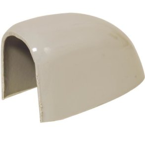 Endestykke gr plast til radial40 fenderliste