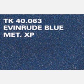 TK spraymaling evinrude blue xp
