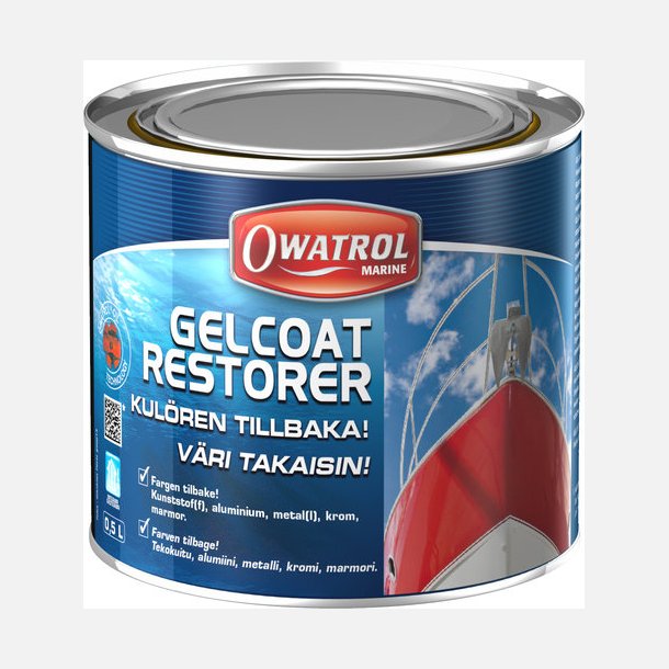 Owatrol Gelcoat Restorer, 500ml