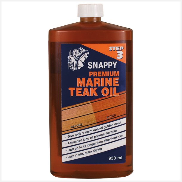 Snappy Premium Teak Oil, 950ml