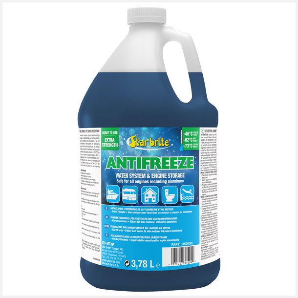 Star brite klervske til drikkevand &amp; motor -73&deg; 3800 ml