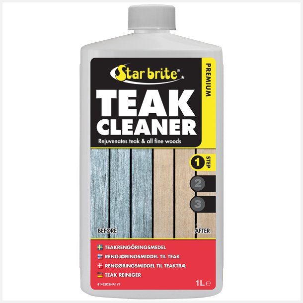 Star Brite Teak cleaner - step 1, 1L