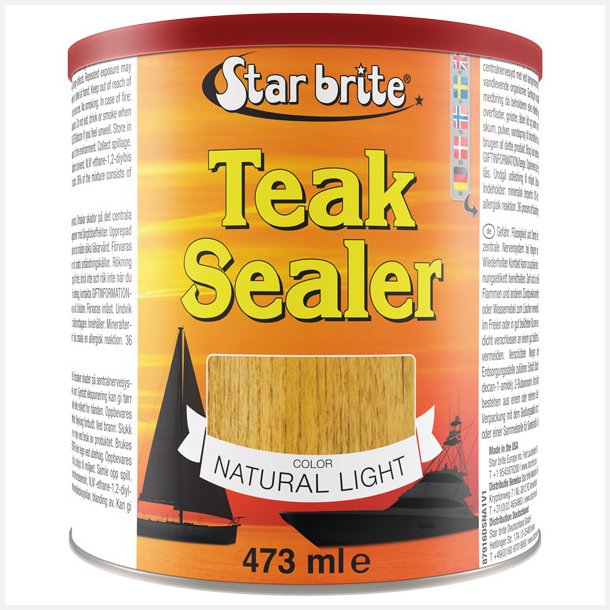 Star Brite Teak Sealer Natural light, 473 ml