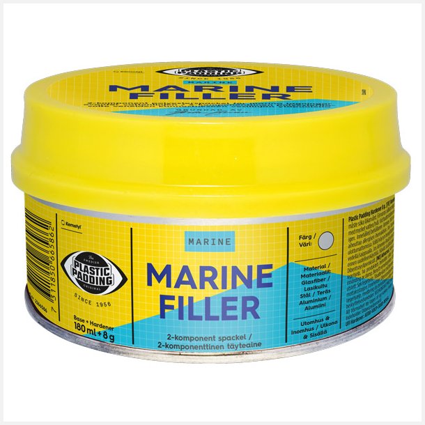 Plastic Padding Marine Filler, 180ml