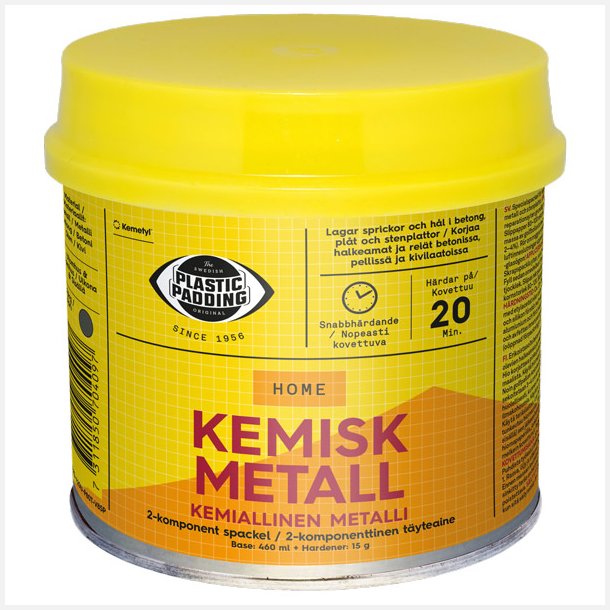 Plastic Padding Kemisk Metal, 460ml