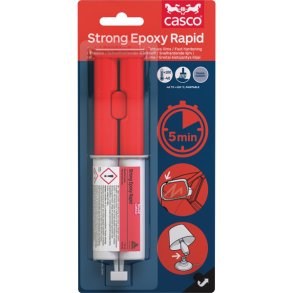 Casco Strong Epoxy Rapid pakke á 24 ml (2 tuber á 12 ml)