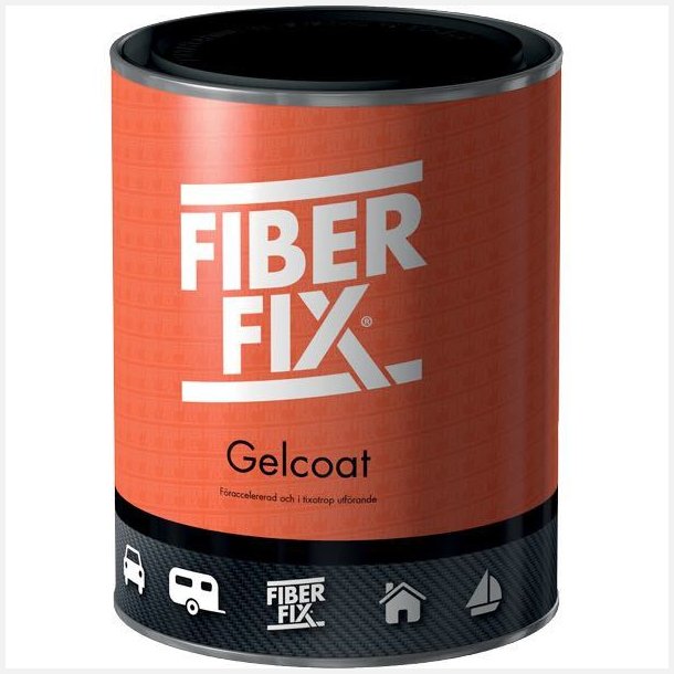 Fiber Fix Gelcoat hvid GS2000H, 1kg