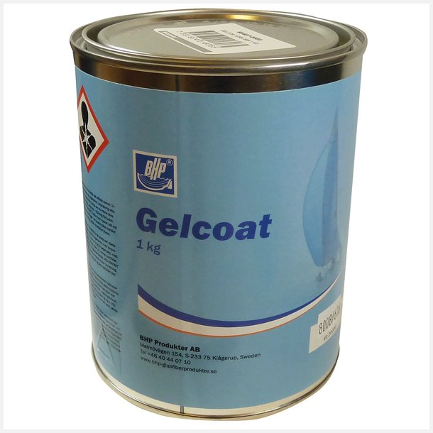 BHP Gelcoat 1kg, Hvid 2000