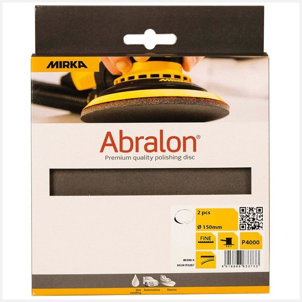 Mirka Abralon 150mm P1000, 2stk