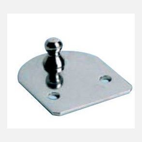 Flad beslag til kugle rf