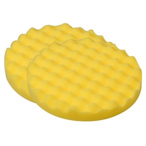 1852 Rubbing vaflet rondel �180mm, gul 2-pak