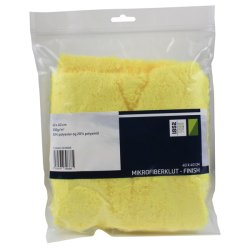 1852 Mikrofiber klud finish Gul 40x40cm 600g/m2