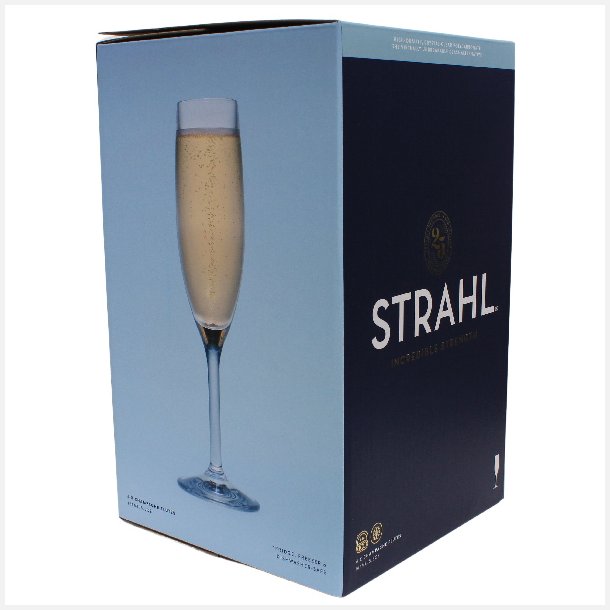 Strahl Champagneglas Polycarbonat 166 ml. 4stk i gaveske