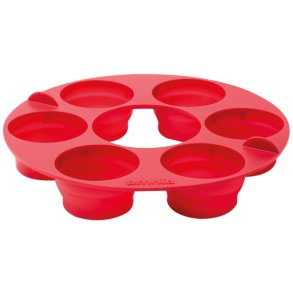 Omnia Muffinsbakke – sammenklappelig silikoneform til Omnia ovn