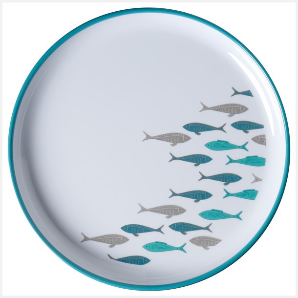 MB Coastal dessert tallerken �21, 6 stk
