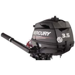 Mercury F 3.5 MH 4-takt phngsmotor, let og kompakt 3,5 hk motor til sm bde og joller.