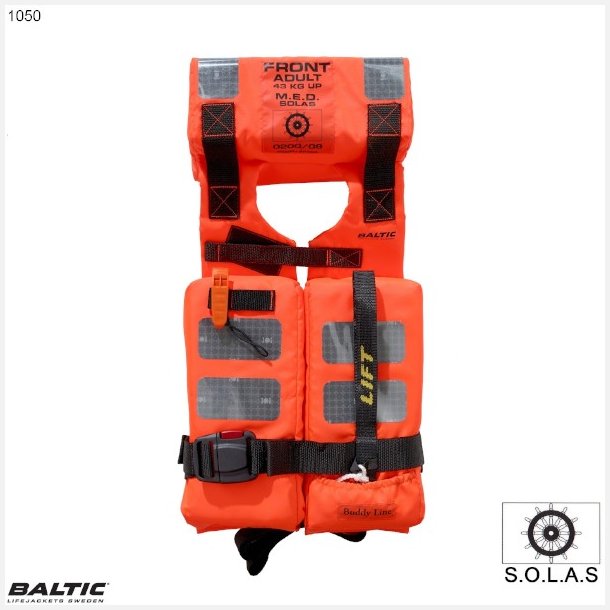 SOLAS 2010 Adult 43 + Orange BALTIC 1050