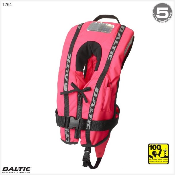 Bambi Super Soft redningsvest Rosa BALTIC 1264