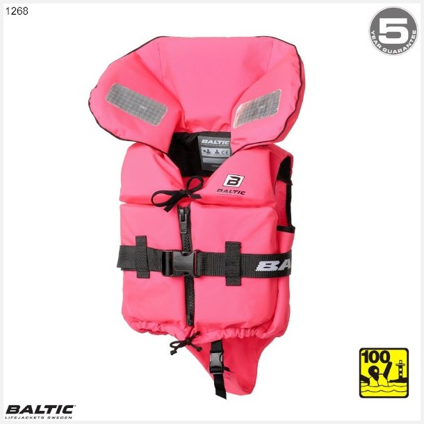 Split Front Brne redningsvest Rosa BALTIC 1268