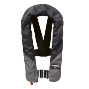 Baltic Delta GP Auto oppustelig redningsvest 150N sort