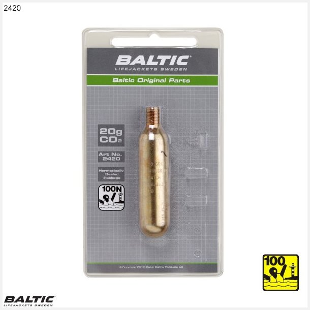 20g CO2 Cylinder - BALTIC 2420