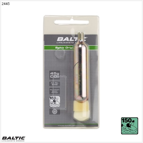 45g CO2 Cylinder - BALTIC 2445