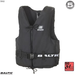 Aqua Pro Svmmevest Sort BALTIC 5802