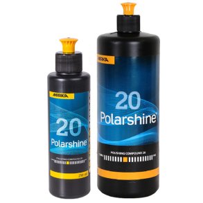 Mirka Polarshine 20 polermiddel 250 ml &ndash; effektiv polish til gelcoat, lak og maling