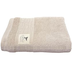 MB SEA &SALT Badeh�ndkl�der Frott� - Beige 180 x 100 cm