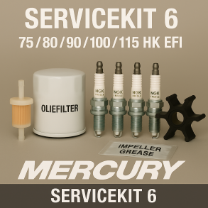 Mercury Servicekit 6 (75, 80, 90, 100, 115 HK EFI)