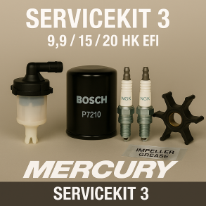 Mercury Servicekit 3 (9.9, 15, 20HK EFI)