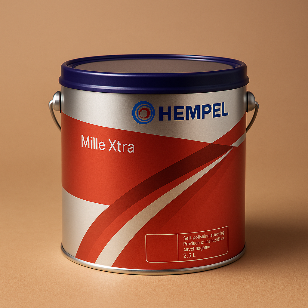 Hempel Mille Xtra Souvenirs Blue 2,5 L | Selvpolerende blå bundmaling