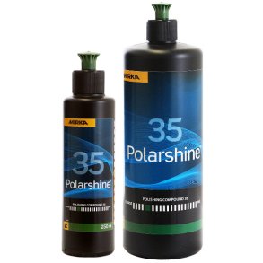 Mirka Polarshine 35 polermiddel 1 L &ndash; mellemst�rk polish til gelcoat, lak og maling