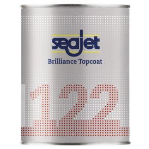 Seajet 122 topcoat hvid 2000 0,75 liter 1-komponent b�dmaling til skrog og overbygning