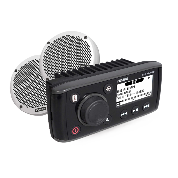 FUSION MS-RA55KTS marint stereoanlg med radio og hjttalere